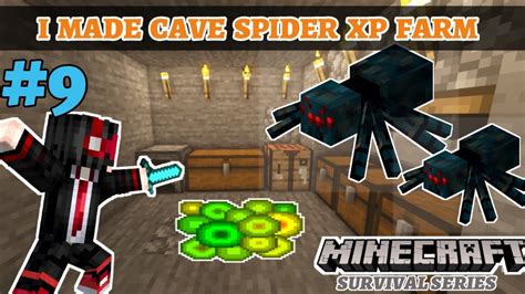 I Made Cave Spider Spawner Xp Farm Easy Design For Spider Spawner Xp