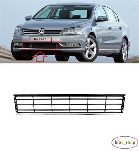 For Vw Passat B7 10 15 Front Bumper Lower Center Grill Comfortline £39 48 Picclick Uk