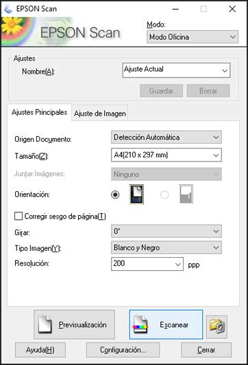 Cómo escanear utilizando el icono Epson Scan