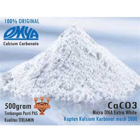 Jual Calcium Carbonate Gram Kalsium Karbonat Caco Gram Di Lapak