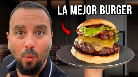 Una Hamburguesa Rellena De Queso Te Ense O Como Preparar La Famosa