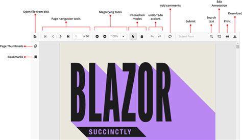 Blazor Pdf Viewer Easily View And Review Pdf Files Syncfusion