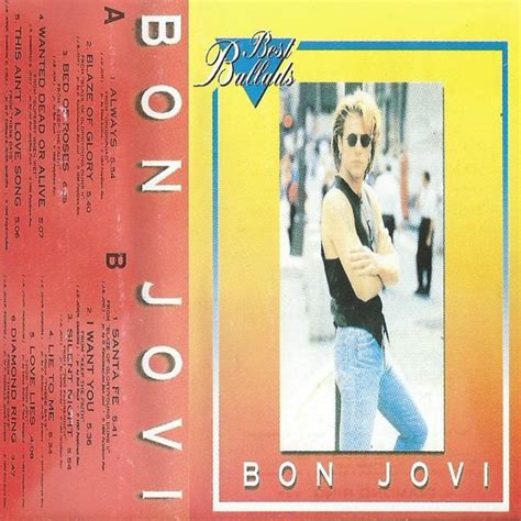 Bon Jovi - Best Ballads (Cassette) | Discogs