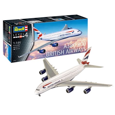 Flugzeugmodell Airbus A380 800 British Airways Revell Modellbau