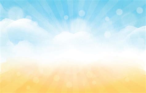 Shining Blue Sky and Orange Sand Background 10360100 Vector Art at Vecteezy