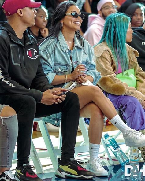 Love 4 Lauren London On Instagram “coolin Courtside 😎 Cred To Urbanhipsterdah For The Flicks