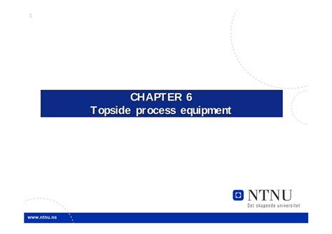 Pdf Chapter Topside Process Equipment Petroleumstilsynet Og