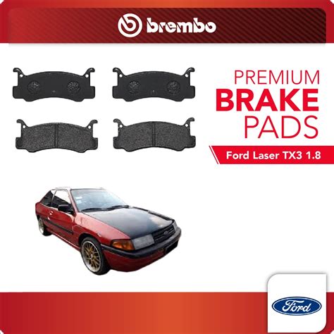 BREMBO Rear Pads 1 Set Compatible With Ford Laser TX3 1 8 90