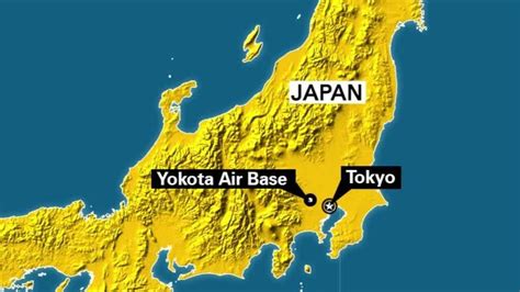 Yokota Air Force Base Japan Map United States Map