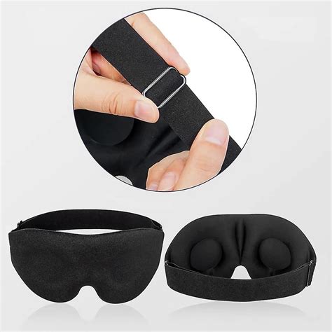 Sleep Eye Mask For Men Women D Contoured Cup Sleeping Blindfold