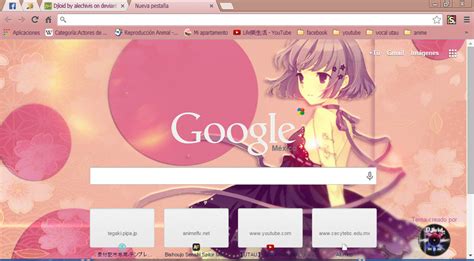 anime theme google chrome by alechivis on DeviantArt