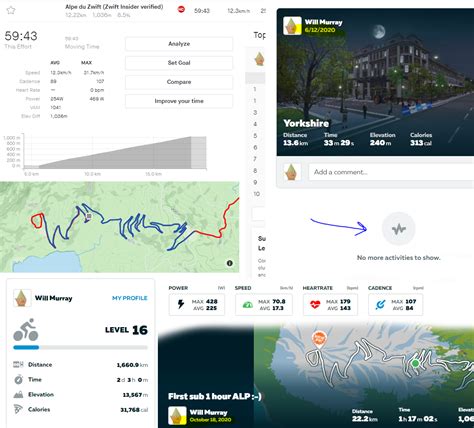 Zwift Progress in 4 months from never cycling before (Sub 1 Hour Alp ...