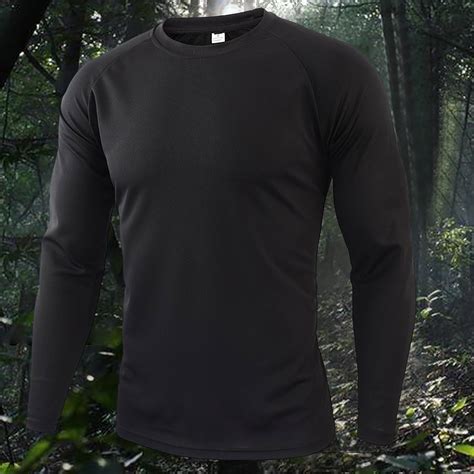 Lmcalzta Men S Long Sleeve Shirts Sun Protection Quick Drying Stretch