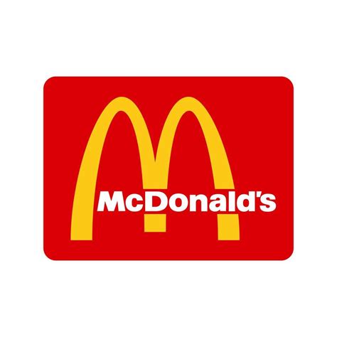 Mcdonalds Logo Vector Mcdonald Icon Free Vector 20190455 Vector Art At