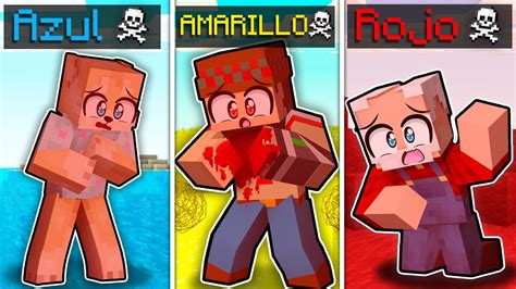 Minecraft PERO Los COLORES Nos MATAN SILVIOGAMER MINECRAFT PERO