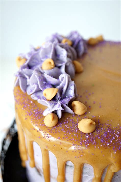 Peanut Butter And Jelly Layer Cake The Baking Fairy