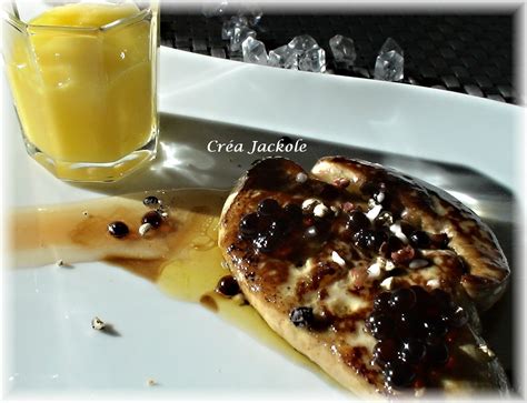 Foie Gras Po L Coulis De Mangue Et Perles De Vinaigre Balsamique