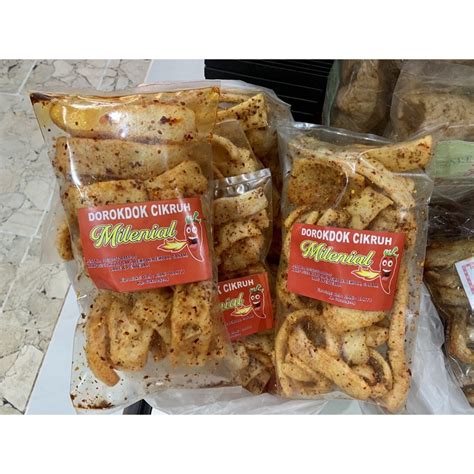 Jual Dorokdok Cikruh Pedas Makanan Ringan Kerupuk Kulit Indonesia