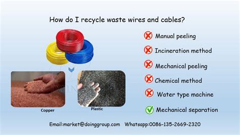 How Do I Recycle Waste Wires And Cables