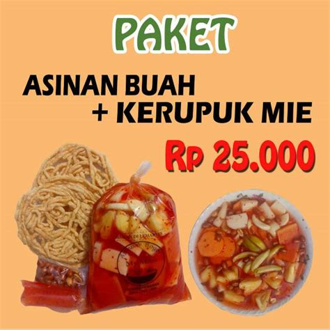 Jual Asinan Buah Asinan Sayur Asinanbogor Mymom Shopee Indonesia