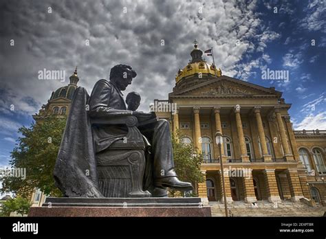 Iowa State Capitol Stock Photo - Alamy