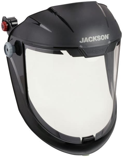 Jackson Safety Clear Uncoated Faceshield Assembly 56hn22 14202 Grainger