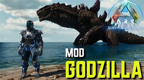 Godzilla Rampage In Ark Ascended Mod Revealed Youtube