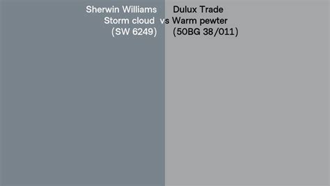 Sherwin Williams Storm Cloud Sw Vs Dulux Warm Pewter Bg