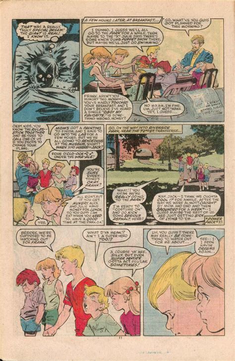 Read Online Power Pack 1984 Comic Issue 36