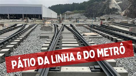 TRILHOS DA LINHA 6 DO METRÔ INSTALADOS YouTube