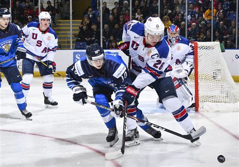 IIHF - Gallery: USA vs. Finland (2019 IIHF WJC)