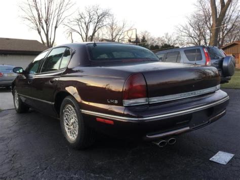 1994 Chrysler Lhs Fwd 4d Sedan 35l 6cyl Low Miles Clean Carfax