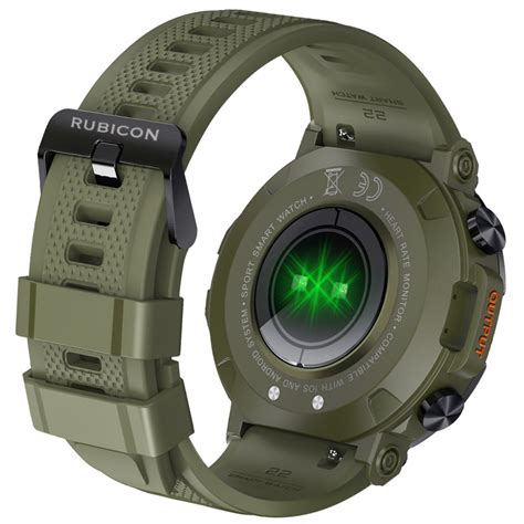 Zegarek Smartwatch Rubicon Rnce Green Alletime