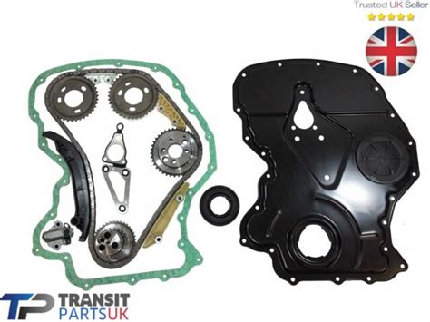 Ford TRANSIT Timing Chain Kit 2 2 RWD 2011 Mk8 Front Cover Gasket