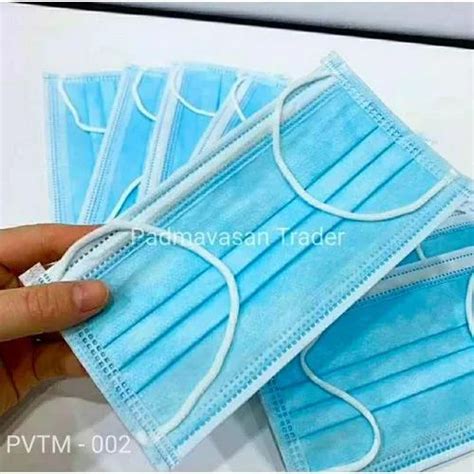 3 Ply Disposable Face Mask With Meltblown Filter At Rs 1 3 Ply Face