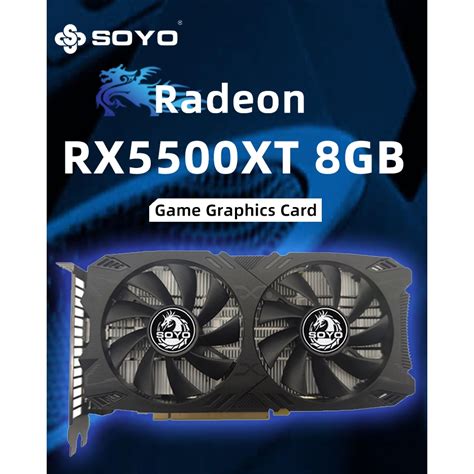 Soyo Placa Gr Fica Amd Radeon Rx Xt Original Mem Ria Gddr Nova