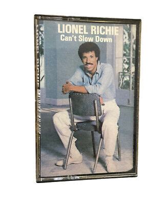 Lionel Richie Cant Slow Down Cassette Motown Records Ebay