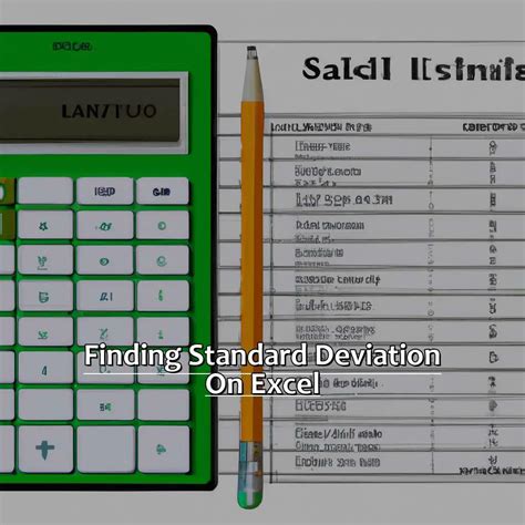 How To Find Standard Deviation On Excel