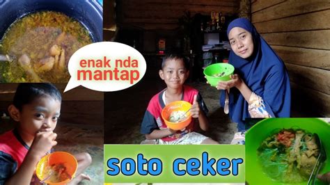 Masak Soto Ceker Ala Mbak Ari Mudah Masaknya Enak Seger Pol Youtube