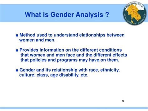 Ppt Gender Analysis Powerpoint Presentation Id4309707