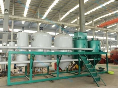 Groundnut Oil Refining Equipment Oil Refinery Oil Refining Machine