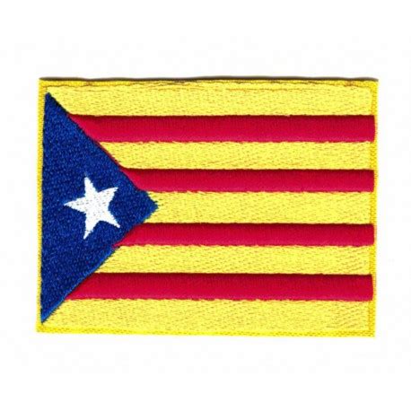 Parche Bordado Bandera Senyera Estelada Cm X Cm Los Parches