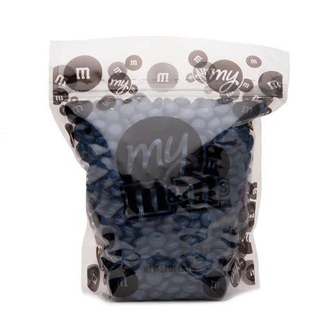 Mandms Milk Chocolate Candy Dark Blue 2lb Bag