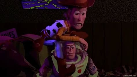 A screenshot of Woody scared by Alanhead on DeviantArt