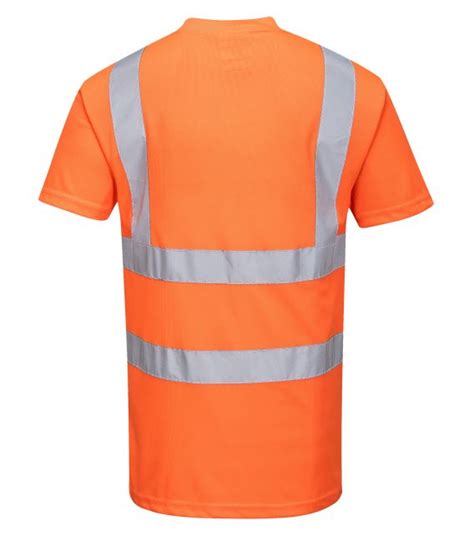 T Shirt Hi Vis Ris De Travail Orange Portwest Achat Vente Pas Cher