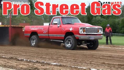 Pro Street Gas Truck Class At TTPA Truck Pulls In Carsonville 2019