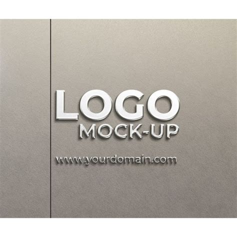 Wall Logo Mockup - Wall Logo Mockup Product Mockup | Logo mockup, Wall ...