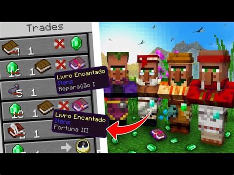 Como Ter O Villager Que Troca Tudo Por Esmeralda No Mcpe Minecraft