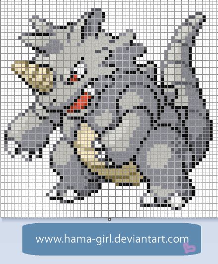 Rhydon by Hama-Girl on DeviantArt