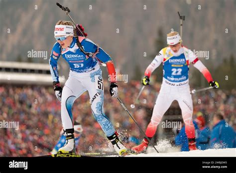 Lehtonen Venla Fin Biathlon Welt Cup Km Der Frauen In Ruhpolding